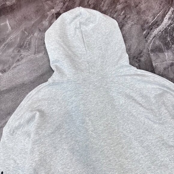 Vetements Light Grey Printed Hoodie - Picture 4 of 12